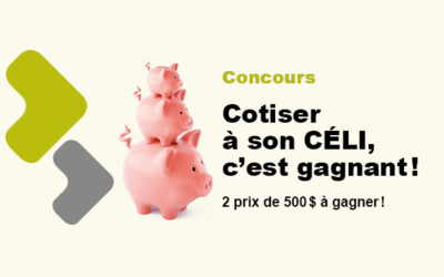 Concours – Cotiser à son CÉLI, c’est gagnant!